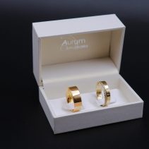 anilha amendoada com zirconias