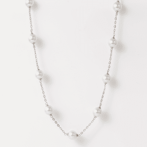 Colar em prata Majorica - Ilusion