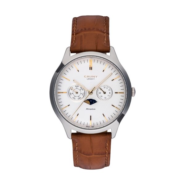 Cauny Legacy Moonphase Silver
