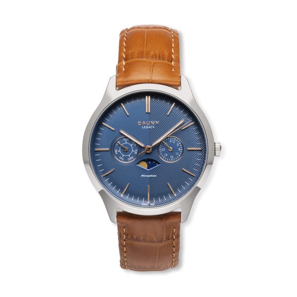Cauny Legacy Moonphase Azul