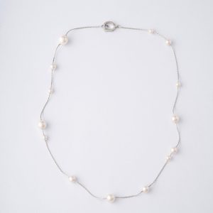 Colar em prata Majorica - Dangle